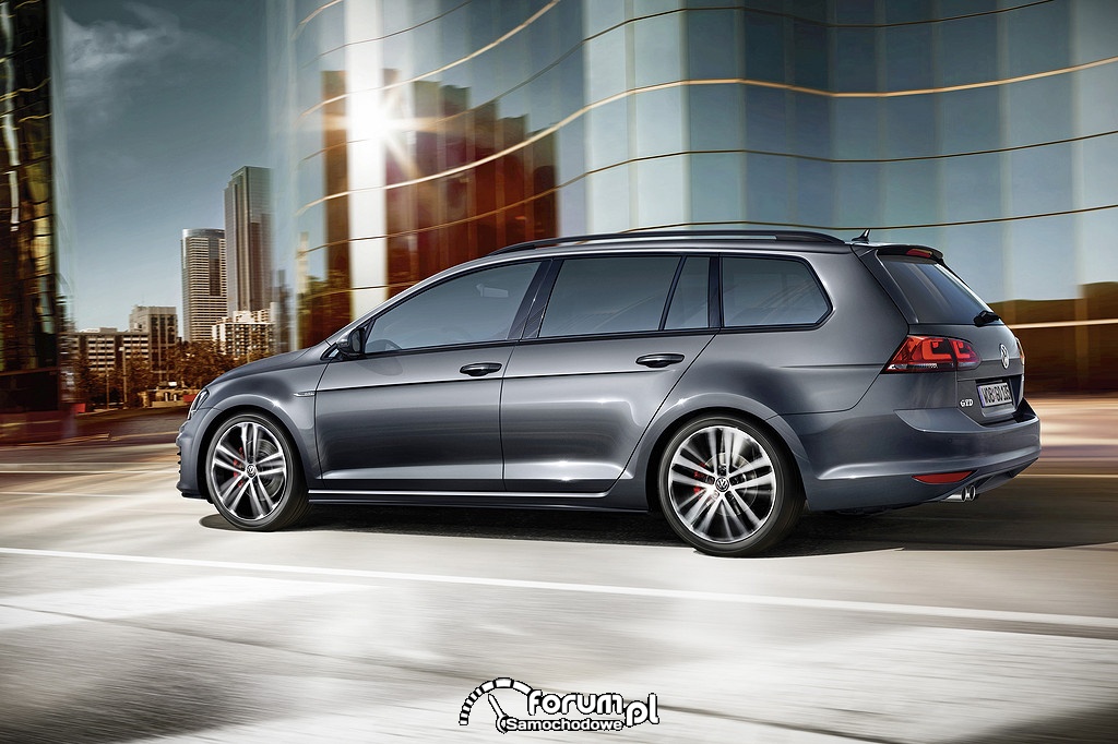 Volkswagen Golf GTD Variant - sportowy, oszczędny i ...
