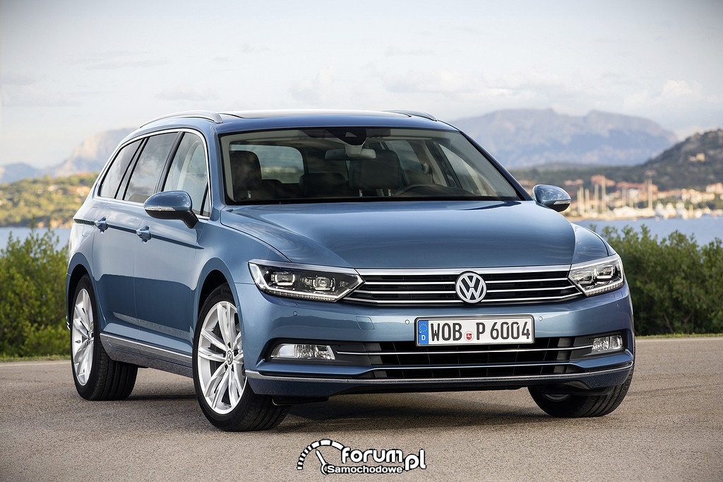Volkswagen Passat B8 kombi, przód