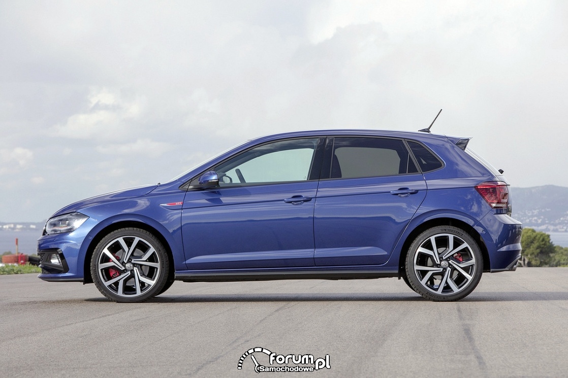 Volkswagen Polo GTI, 2018, bok