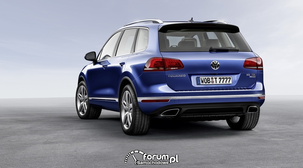 Volkswagen Touareg, tył