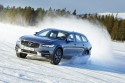 Volvo V90 Cross Country, drift na śniegu, zima