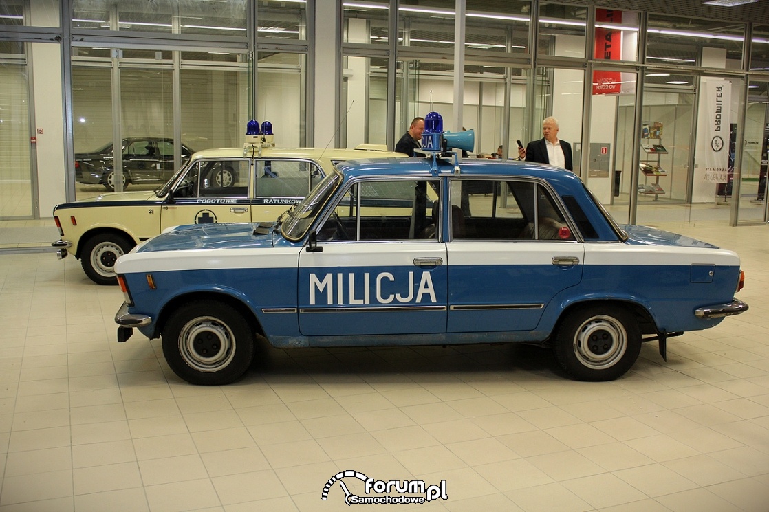 Fiat 125p, Milicja