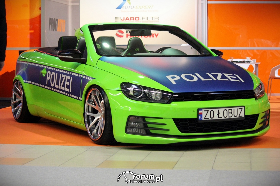 Golf cabrio POLIZEI