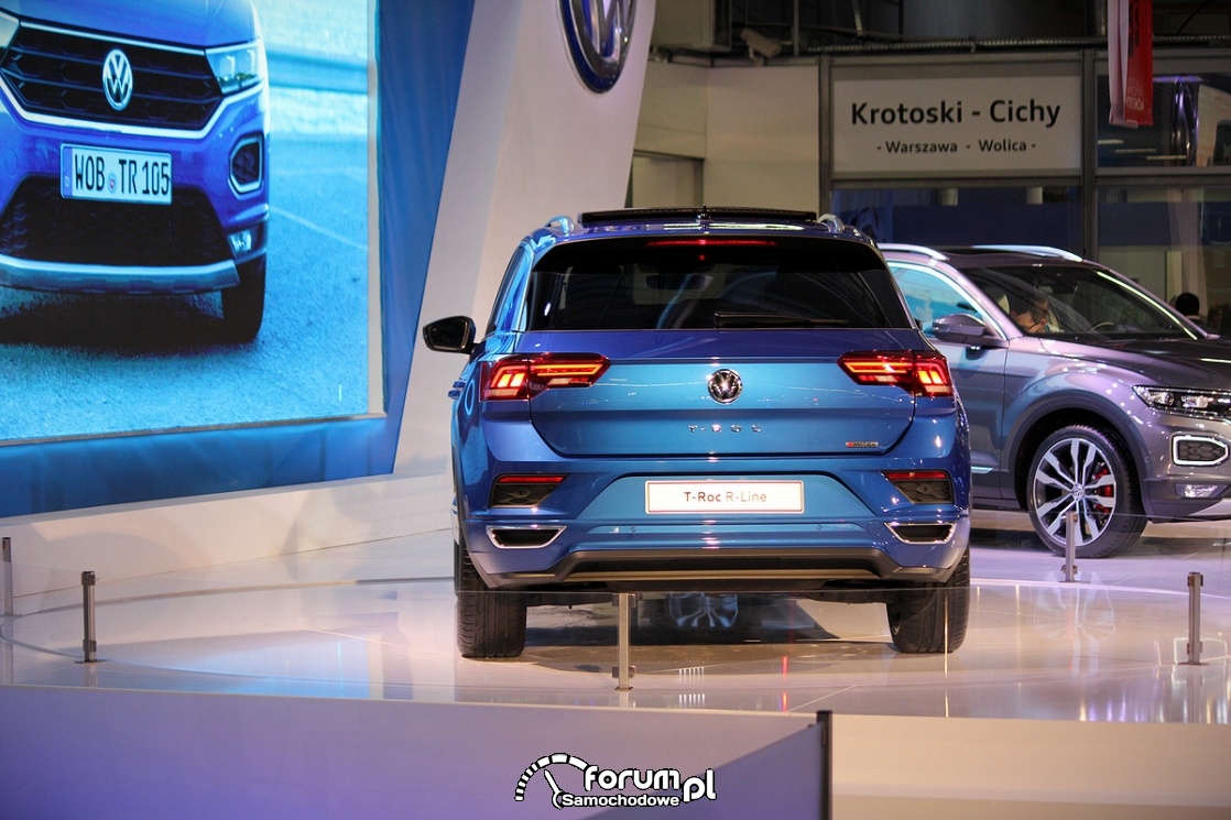 Volkswagen T-Roc R-Line, tył