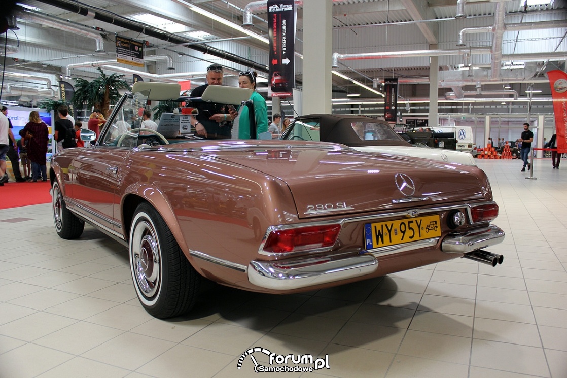 Mercedes-Benz 230SL W113 Pagoda, 1965 rok, tył