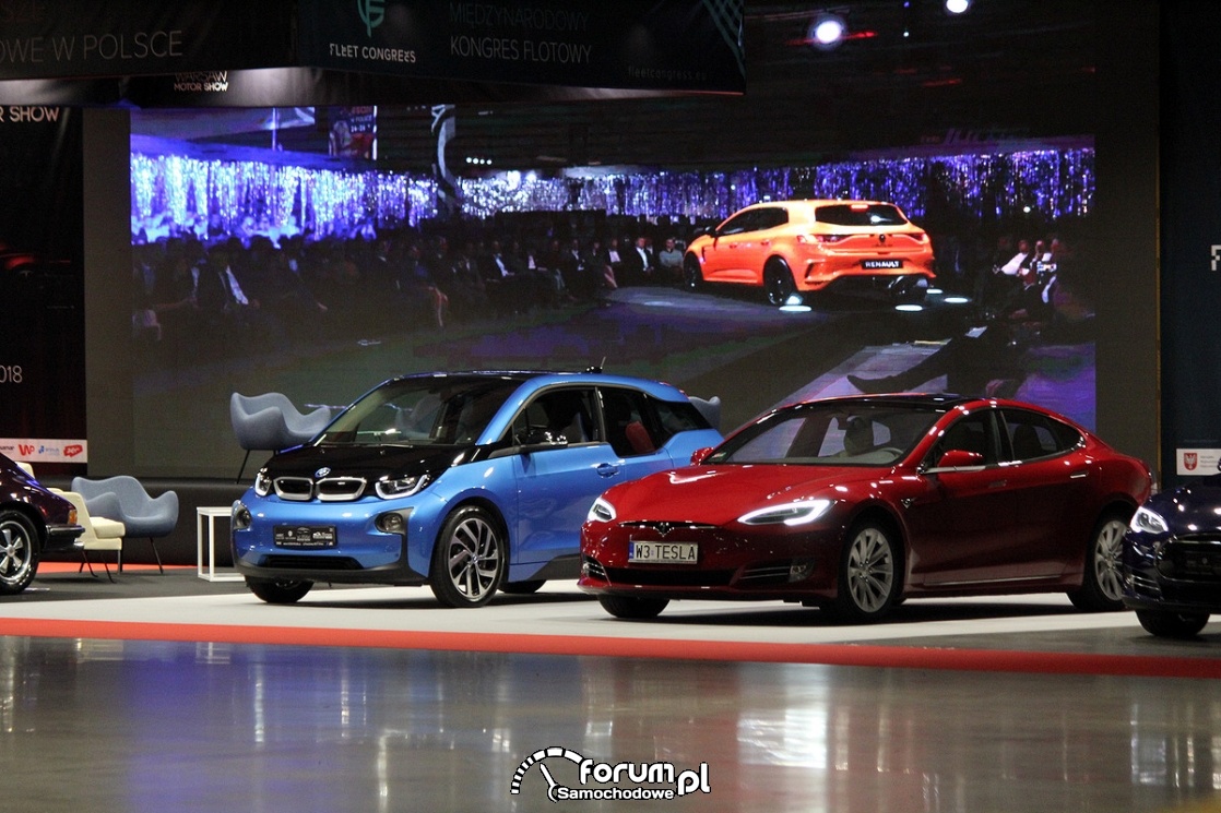 Samochody elektryczne, Tesla, BMW