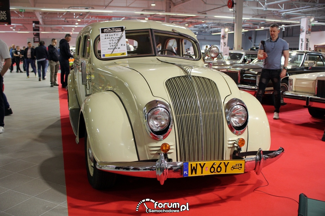 DeSoto Airflow, 1934 rok zdjęcie Warsaw Oldtimer Show VI