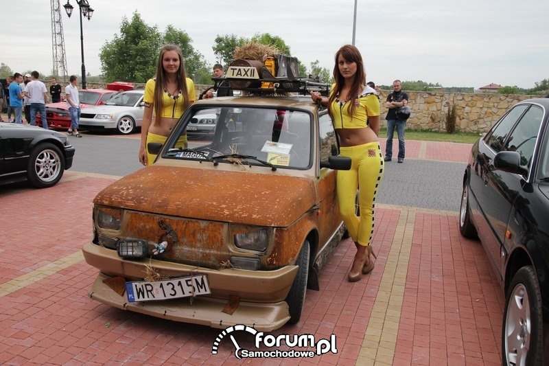 Maluch 126p - tuning, dziewczyny, Skaryszew 2012