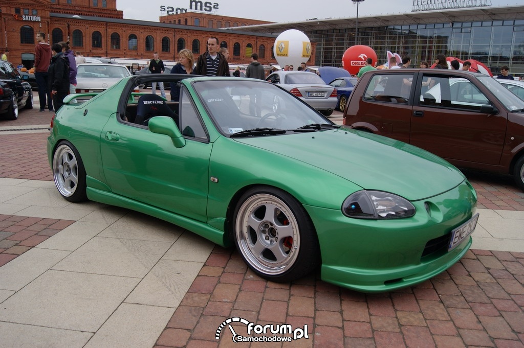 Honda CRX Del Sol zdjęcie Wojna PółnocPołudnie Łódź