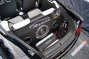 Opel Tigra, czarna, zabudowa bagażnika Car Audio, Rostex