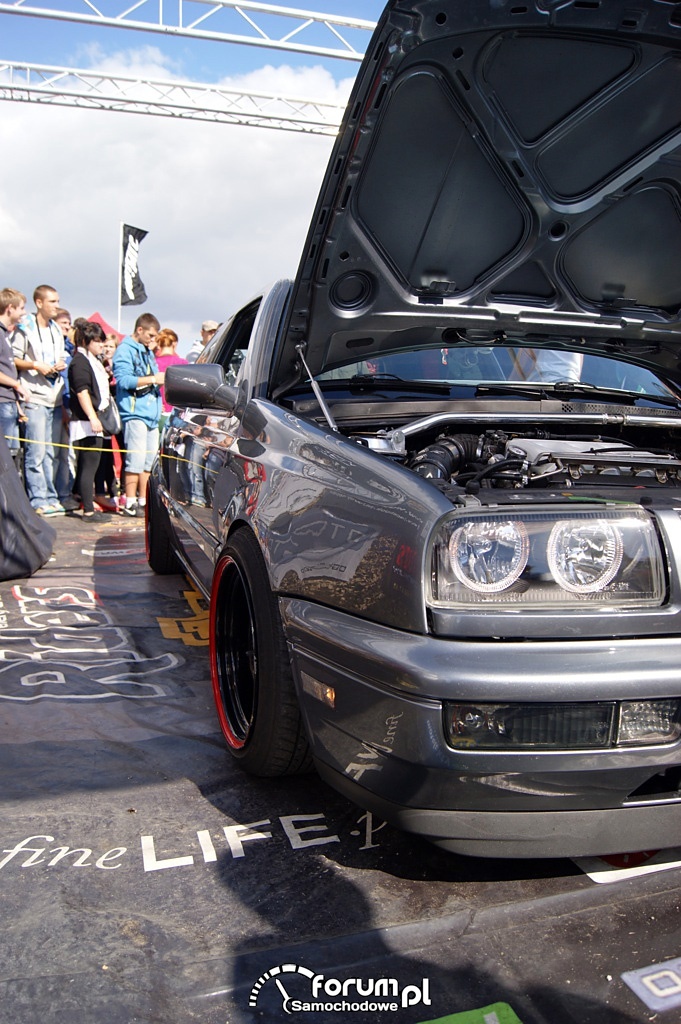 VW Golf III, przednia lampa
