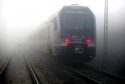 Wypadek pod Piotrkowem trybunalskim, pociąg, mgła
