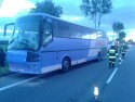 Wypadek autobusu z dziećmi