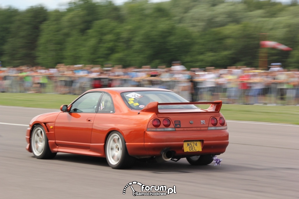 Nissan Skyline GTR, podczas wyścigu