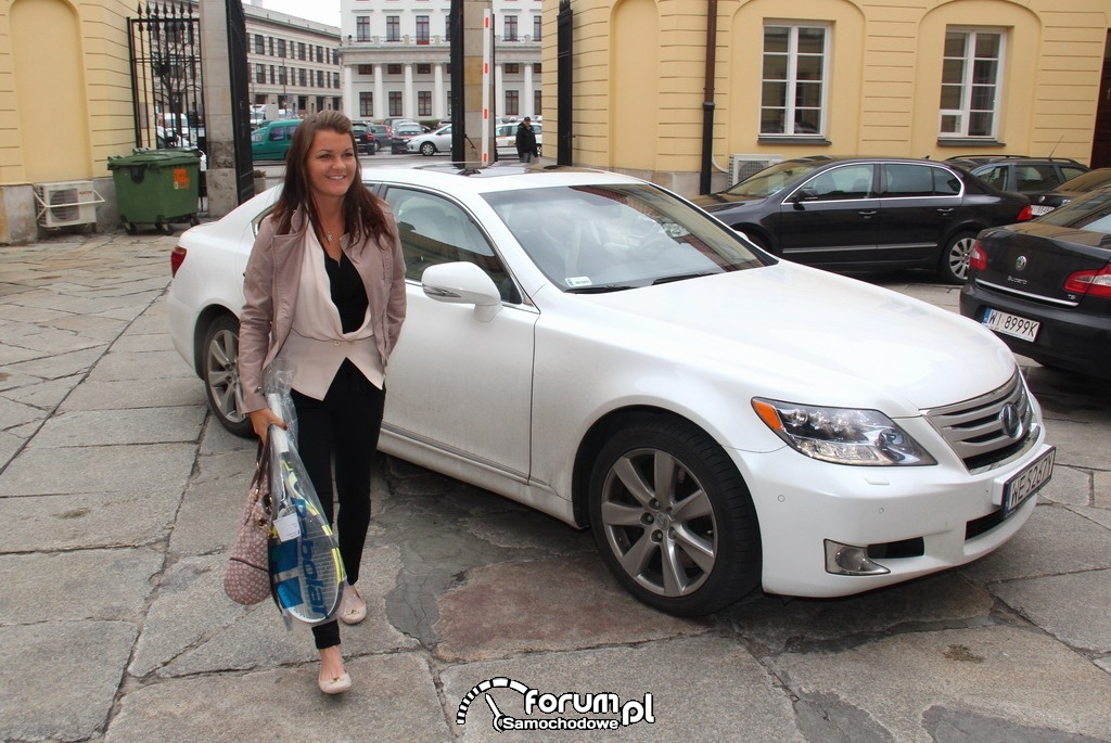 Agnieszka Radwańska -  współpraca z Marką Lexus