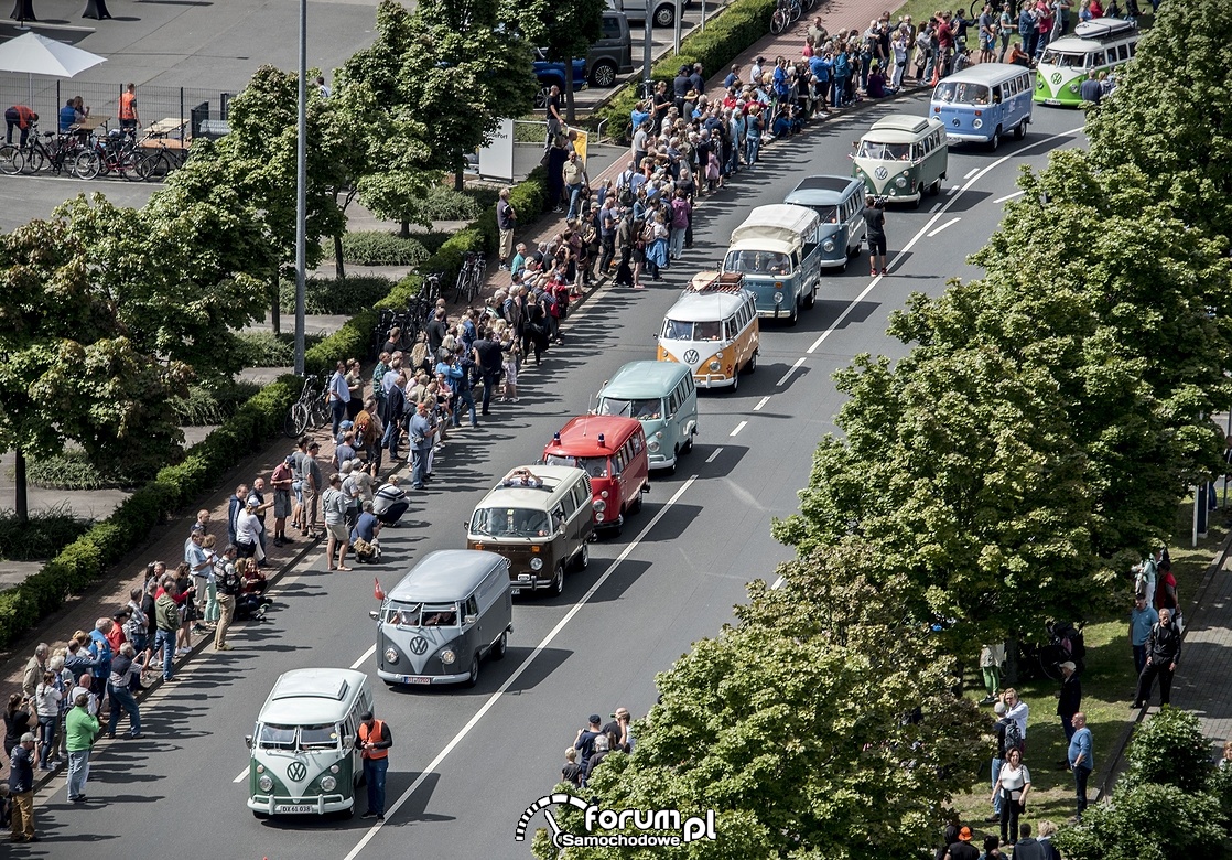 Kawalkada, parada VW T Bulli