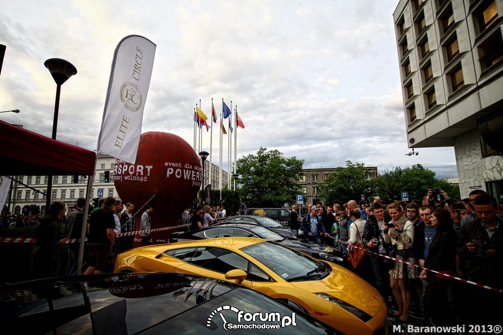 Lamborghini Aventador, Gumball 3000, Warszawa
