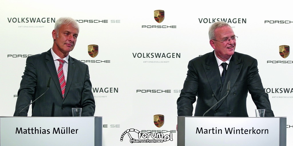 Matthias Müller - Porsche, Martin Winterkorn - Volkswagen