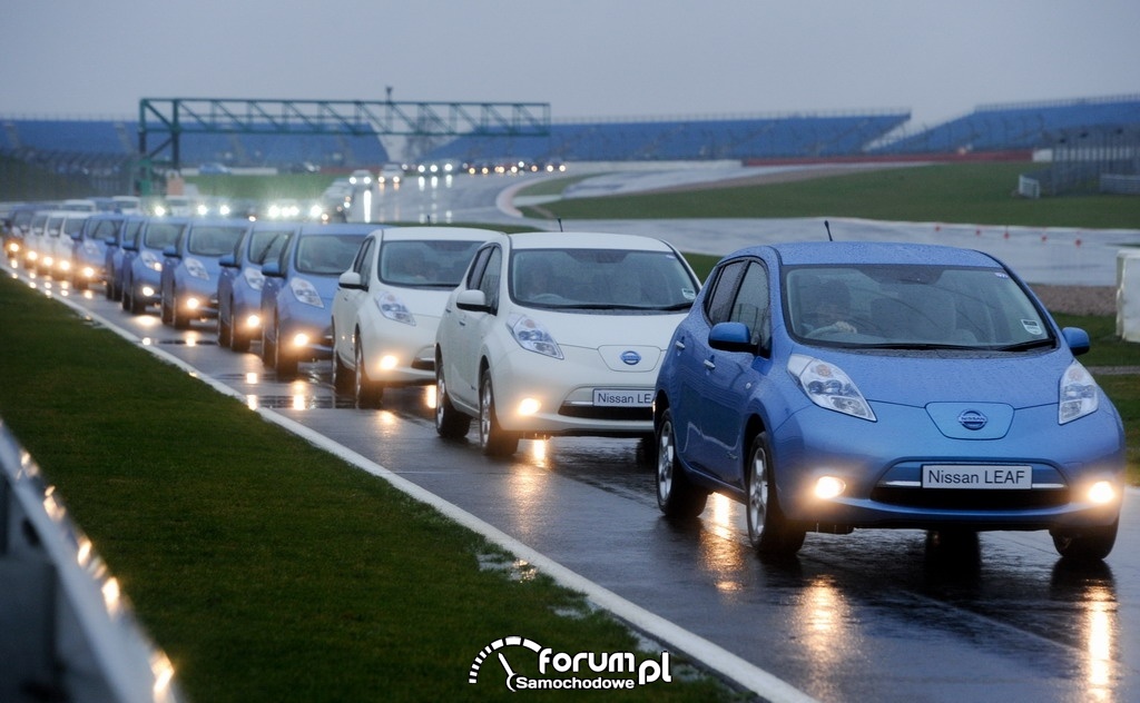 Największa parada pojazdów elektrycznych