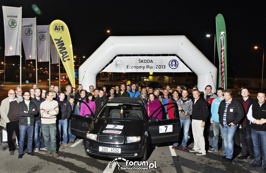 Ekologiczny wyścig Economy Run - Fabia wynik 2,6 l/100 km