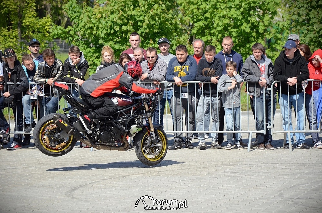 Stunt motocyklowy. Moto Session