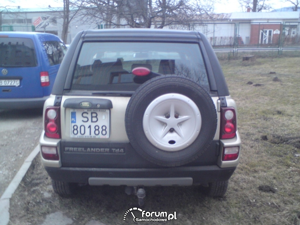 Land Rover Freelander - widok z tyłu